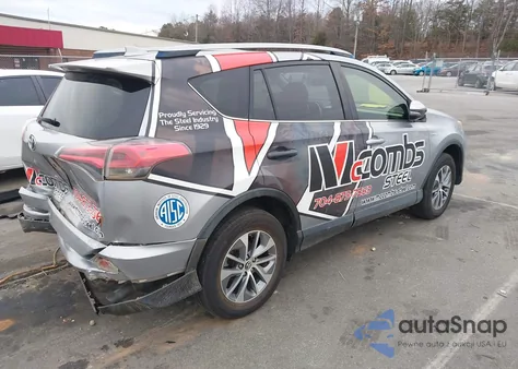 2017 Toyota Rav4 Hybrid Xle из США, поврежденный, VIN JTMRJREV3HD088401